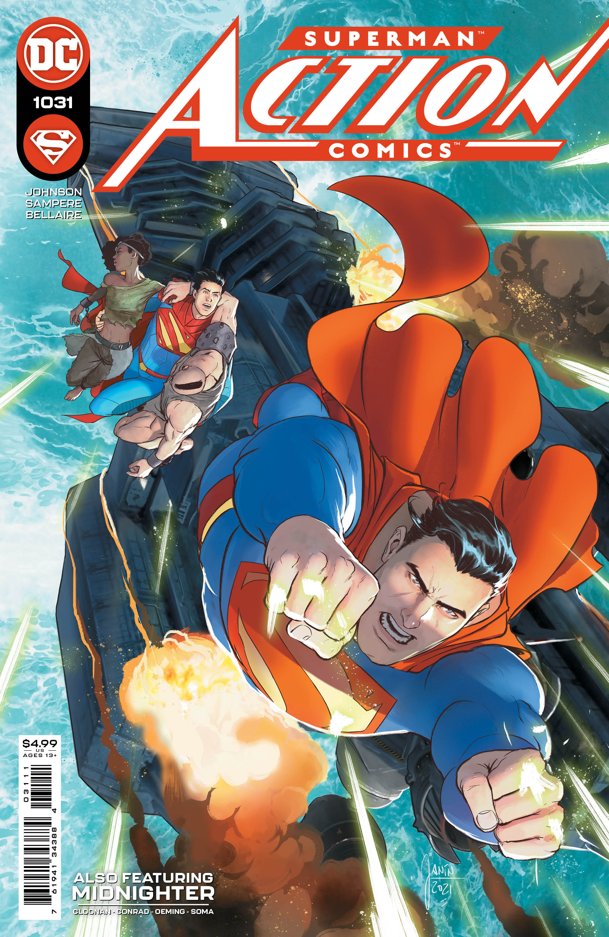 ACTION COMICS #1031 CVR A MIKEL JANIN